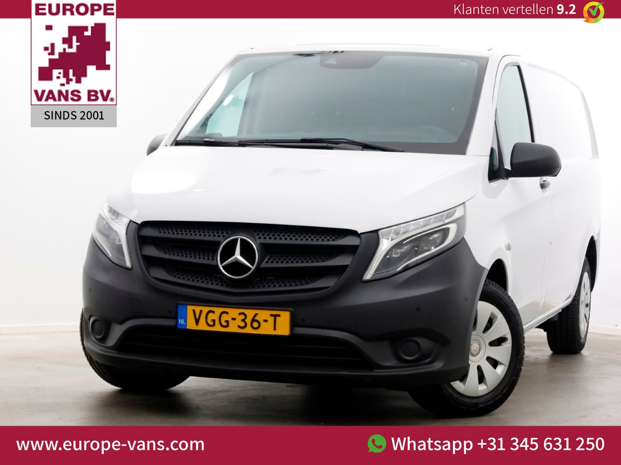 Mercedes-Benz Vito - 116 CDI 163pk RWD Lang 7G Automaat LED/Navi/Camera 07-2020 - AutoWereld.nl