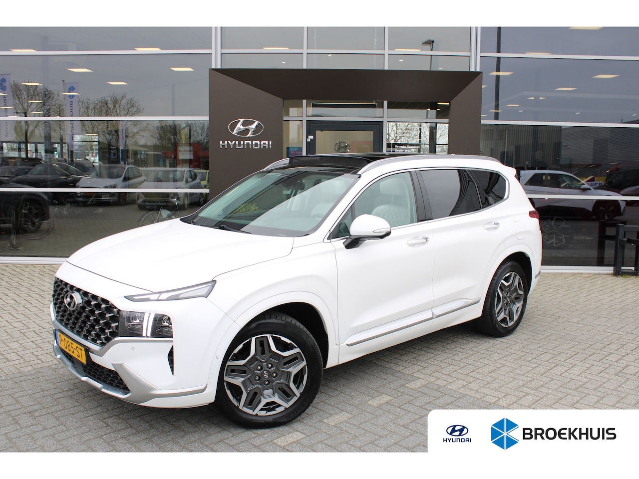 Hyundai Santa Fe - 1.6 T-GDI PHEV Premium Plus Sky | Elektrisch verstelb. bestuurdersstoel met geheugen | Ron - AutoWereld.nl