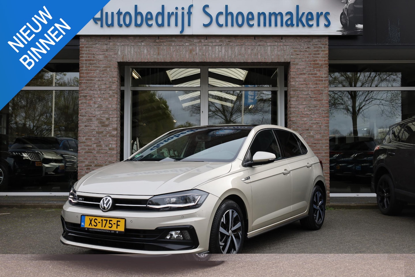 Volkswagen Polo - 1.0 TSI HIGHLINE R PANO CARPLAY BEATS 2xPDC ACC CRUISE HALFLEER CLIMA DAB SFEERVERLICHTING - AutoWereld.nl