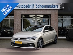 Volkswagen Polo - 1.0 TSI HIGHLINE R PANO CARPLAY BEATS 2xPDC ACC CRUISE HALFLEER CLIMA DAB SFEERVERLICHTING