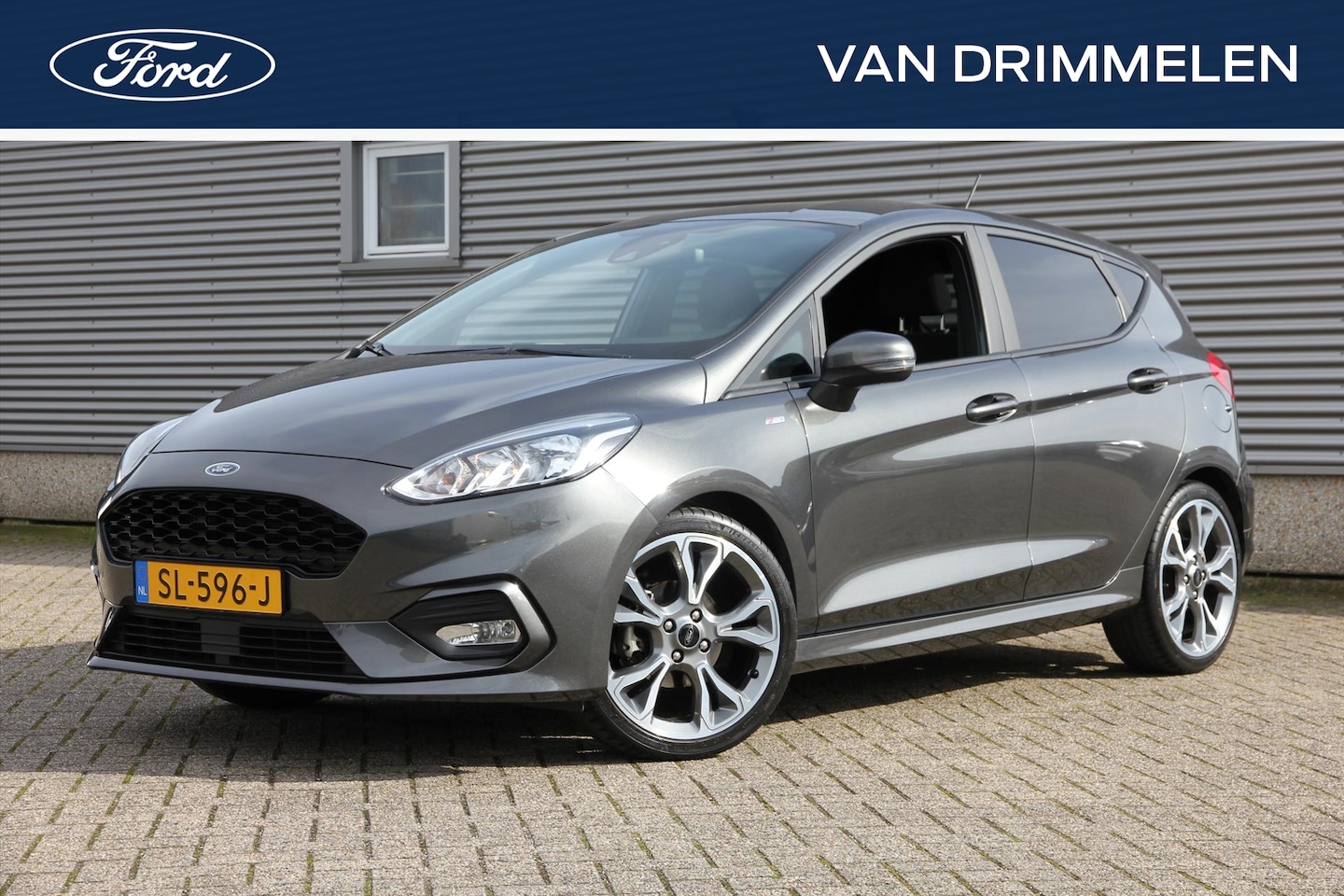 Ford Fiesta - 1.0 EcoBoost 100pk 5dr ST-Line 'Magnetic Grey' - AutoWereld.nl
