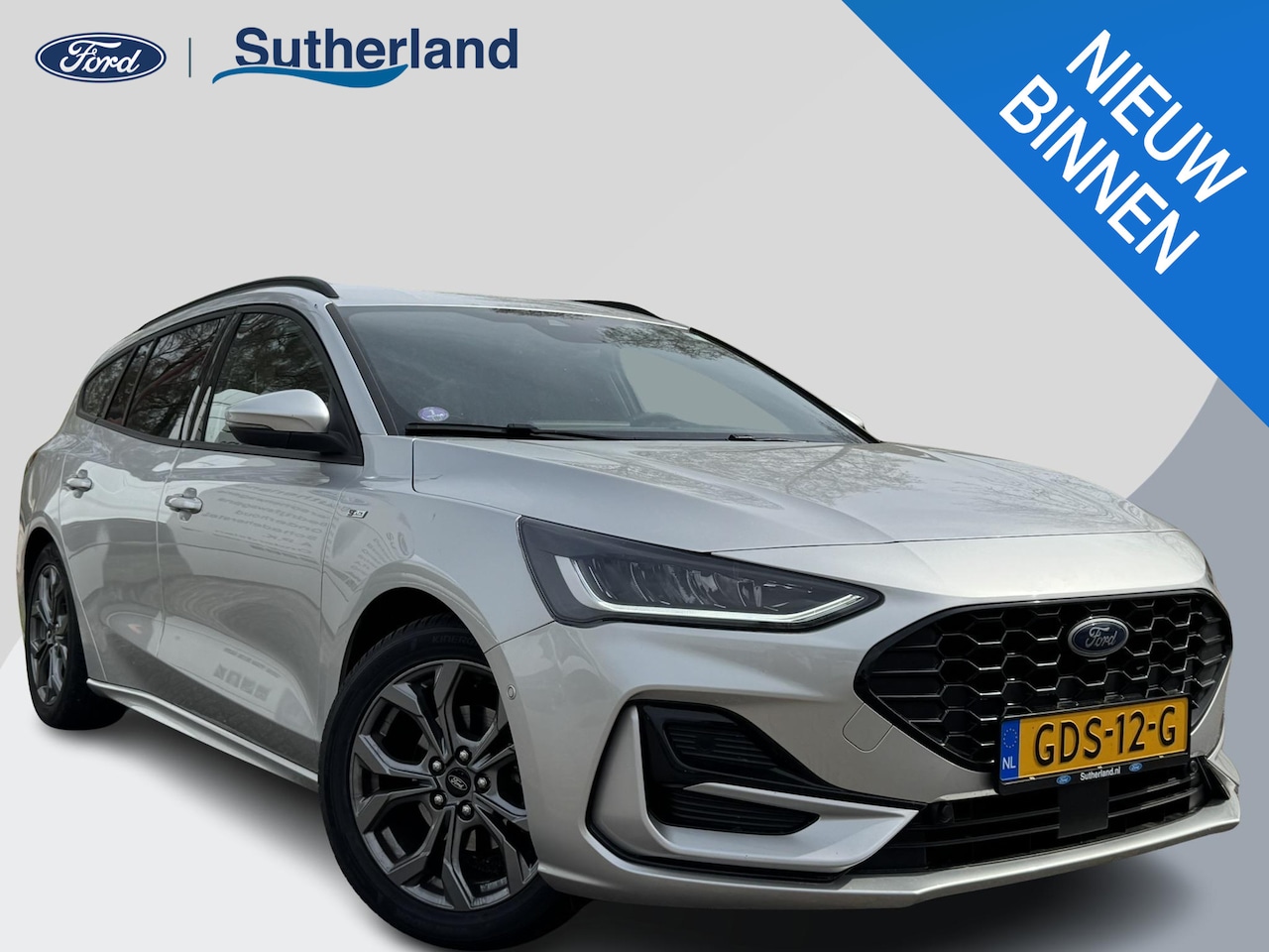 Ford Focus Wagon - 1.0 EcoBoost Hybrid ST Line 125pk | Winter Pack | BLIS | Adaptieve Cruise Control | Achter - AutoWereld.nl