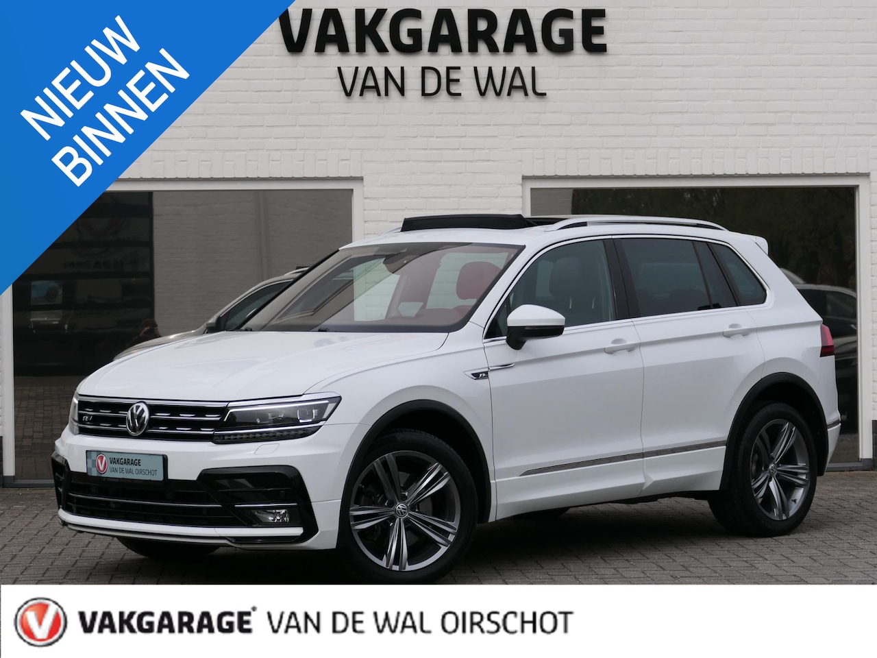 Volkswagen Tiguan - 2.0 TSI 4Motion Highline Business R | 3x R-line | Panoramadak | Leder | Memory | Head-up d - AutoWereld.nl