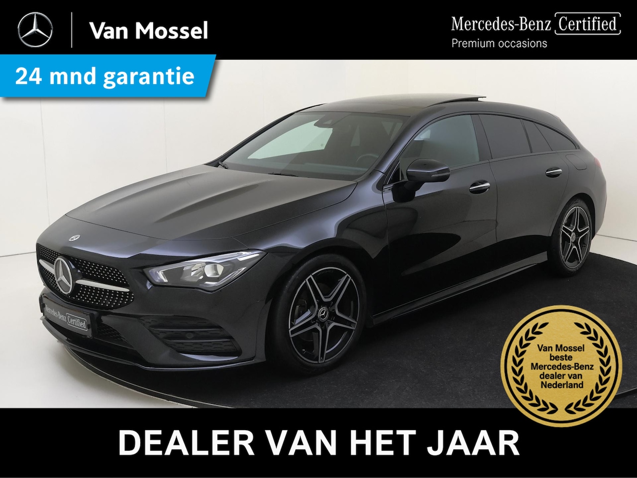 Mercedes-Benz CLA-klasse Shooting Brake - 180 AMG Line / Panoramadak/ Night/ 18 inch/ Sfeerverlichting - AutoWereld.nl