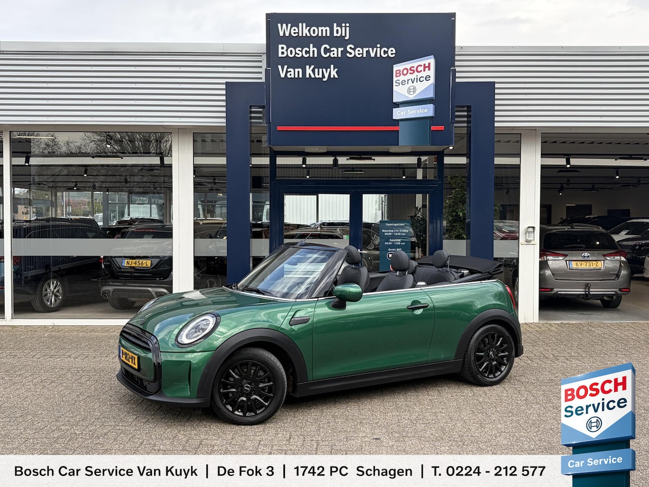 MINI Cabrio - Mini 1.5 Cooper Classic / Automaat / NL-Auto / Dealer-Onderhouden / Vol-Leder / Stoelverwa - AutoWereld.nl