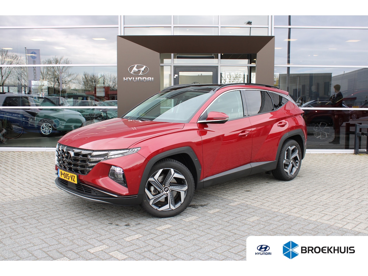 Hyundai Tucson - 1.6 T-GDI HEV Premium Sky | Achterbank in delen neerklapbaar | Achterbank verwarmd | Achte - AutoWereld.nl