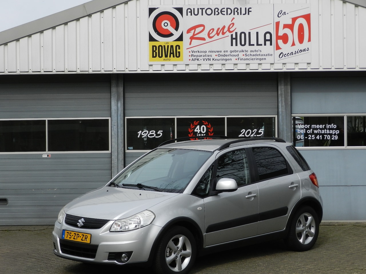 Suzuki SX4 - 1.6 Shogun Airco 16"LMVCV afst Isofix Metallic lak Trekhaak Reserve wiel - AutoWereld.nl