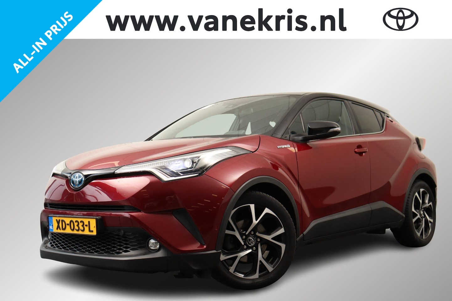 Toyota C-HR - 1.8 Hybrid Style Bitone, Bearlock, Trekhaak - AutoWereld.nl