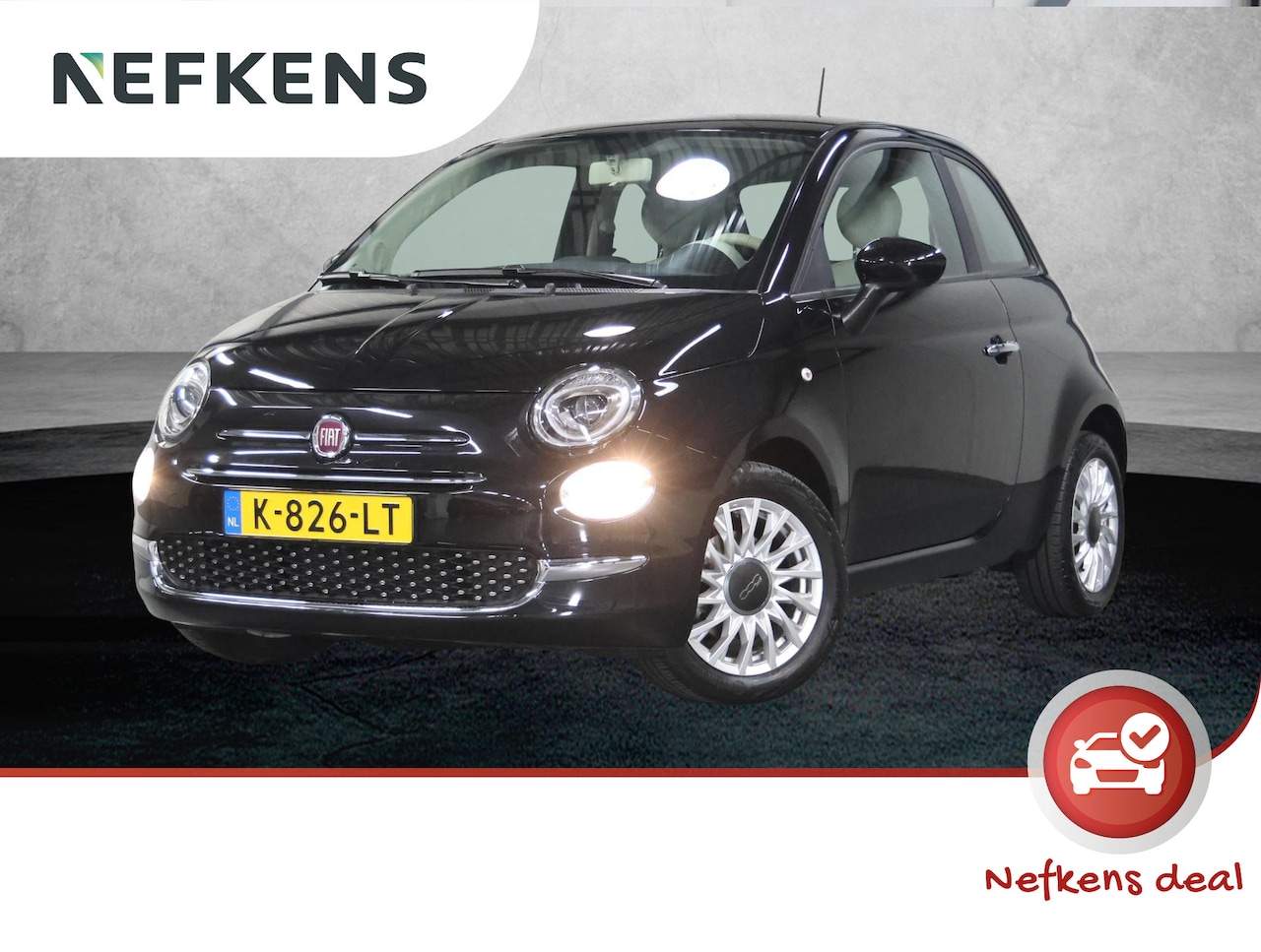 Fiat 500 - 1.0 Hybrid Lounge | 1ste eigenaar | Navigatie | Airco | Cruise Control | 15"LMV | AppleCar - AutoWereld.nl