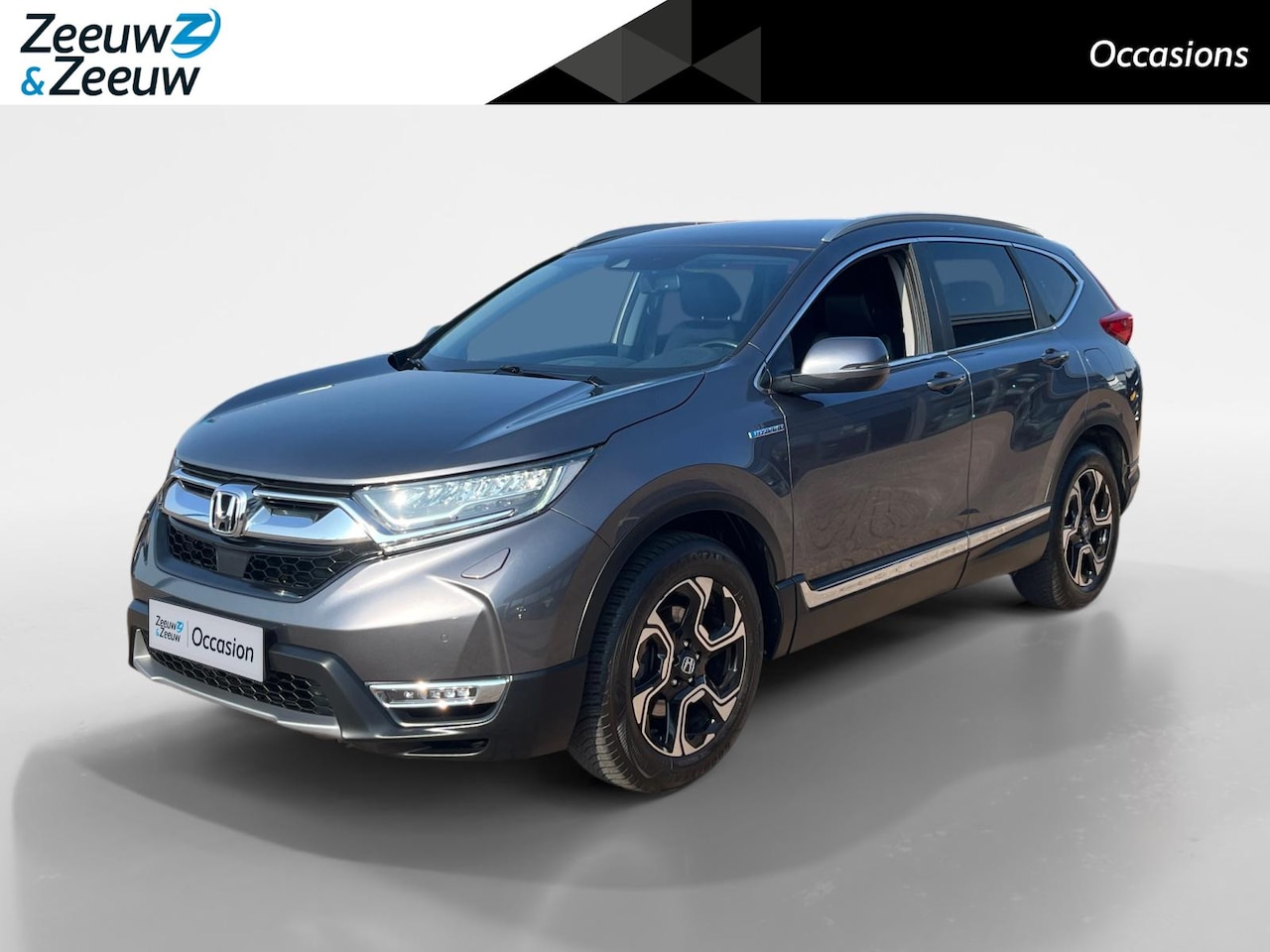 Honda CR-V - 2.0 Hybrid Comfort *Automaat*Navi+Camera*Climate Control*Lederen bekleding*Adapt. Cruise C - AutoWereld.nl