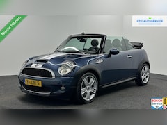MINI Cabrio - 1.6 Cooper S Chili LEER ECC STOELVERWARMING