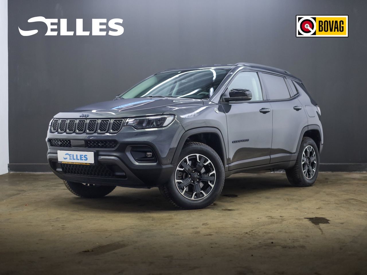 Jeep Compass - 4xe 240 Plug-in Hybrid Trailhawk | Apple Carplay/Android Auto - AutoWereld.nl