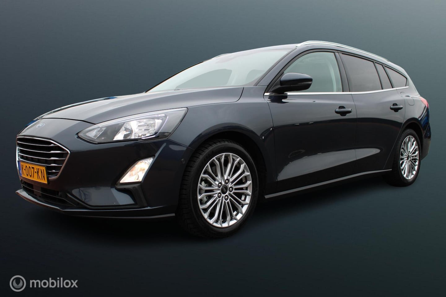 Ford Focus Wagon - 1.0 EcoBoost Hybrid Titanium X Business 1.0 EcoBoost 155 PK Hybrid Titanium X Business, Panoramadak, Stoel-stuurverwarming, Comfor - AutoWereld.nl