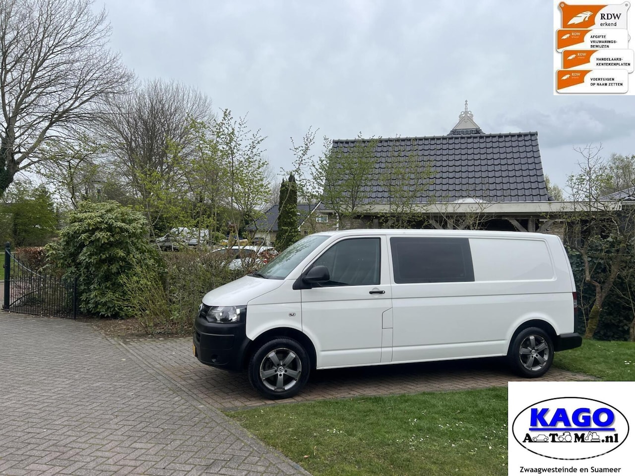 Volkswagen Transporter - 2.0 TDI L2H1 BM DC Comfortline 2.0 TDI L2H1 BM DC Comfortline - AutoWereld.nl