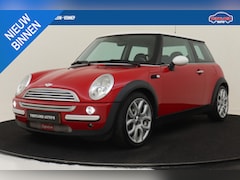 MINI Cooper - 1.6 CHILI -A/C|HALFLEDER|SPORTSTOELEN|ALARM.III|LMV|AUDIO.BOOST|CD-DRIVE