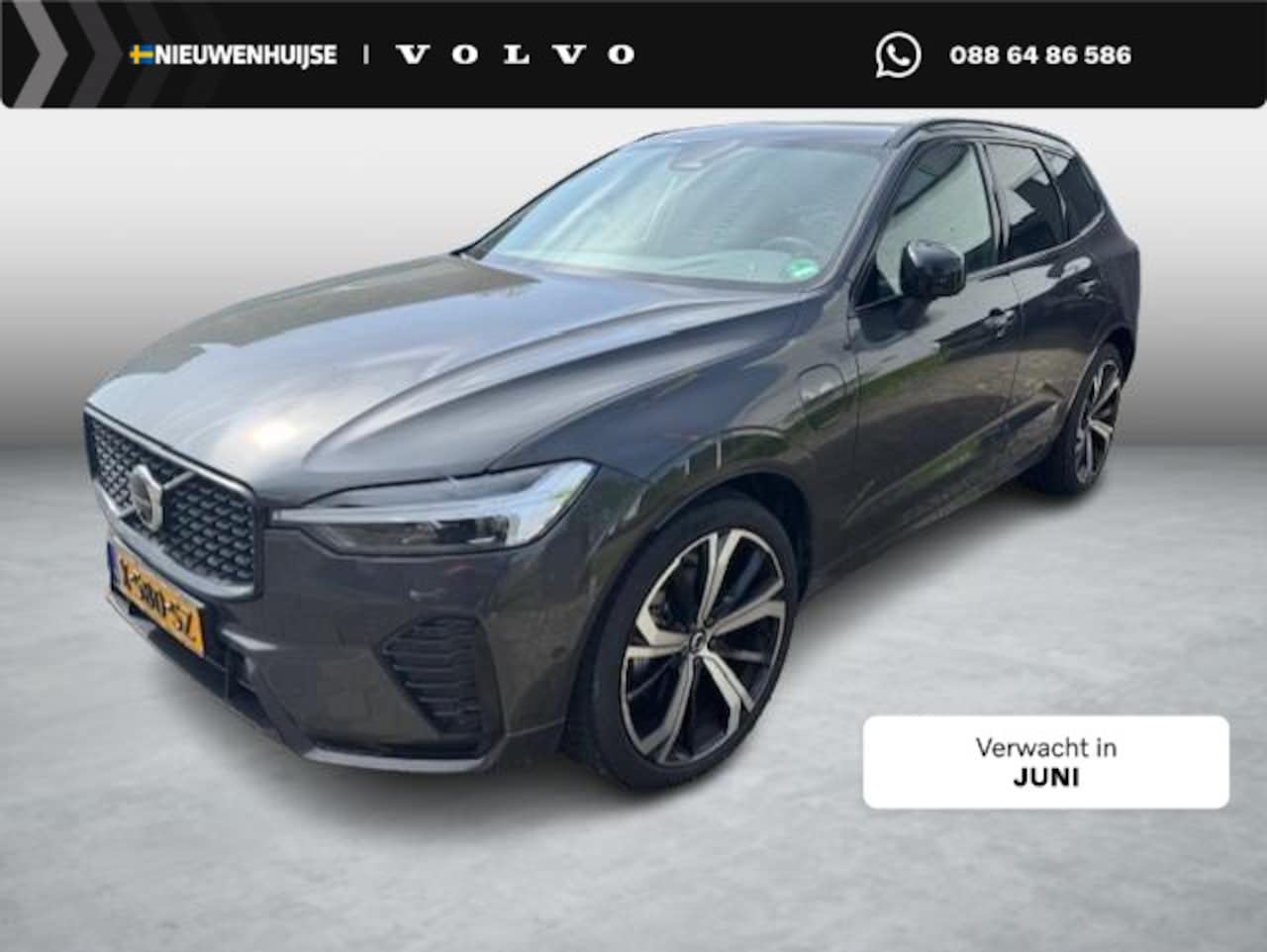Volvo XC60 - 2.0 T6 Plug-in Hybrid AWD Plus Dark | PHEV Long Range | Luchtvering | 360 Graden Camera | - AutoWereld.nl