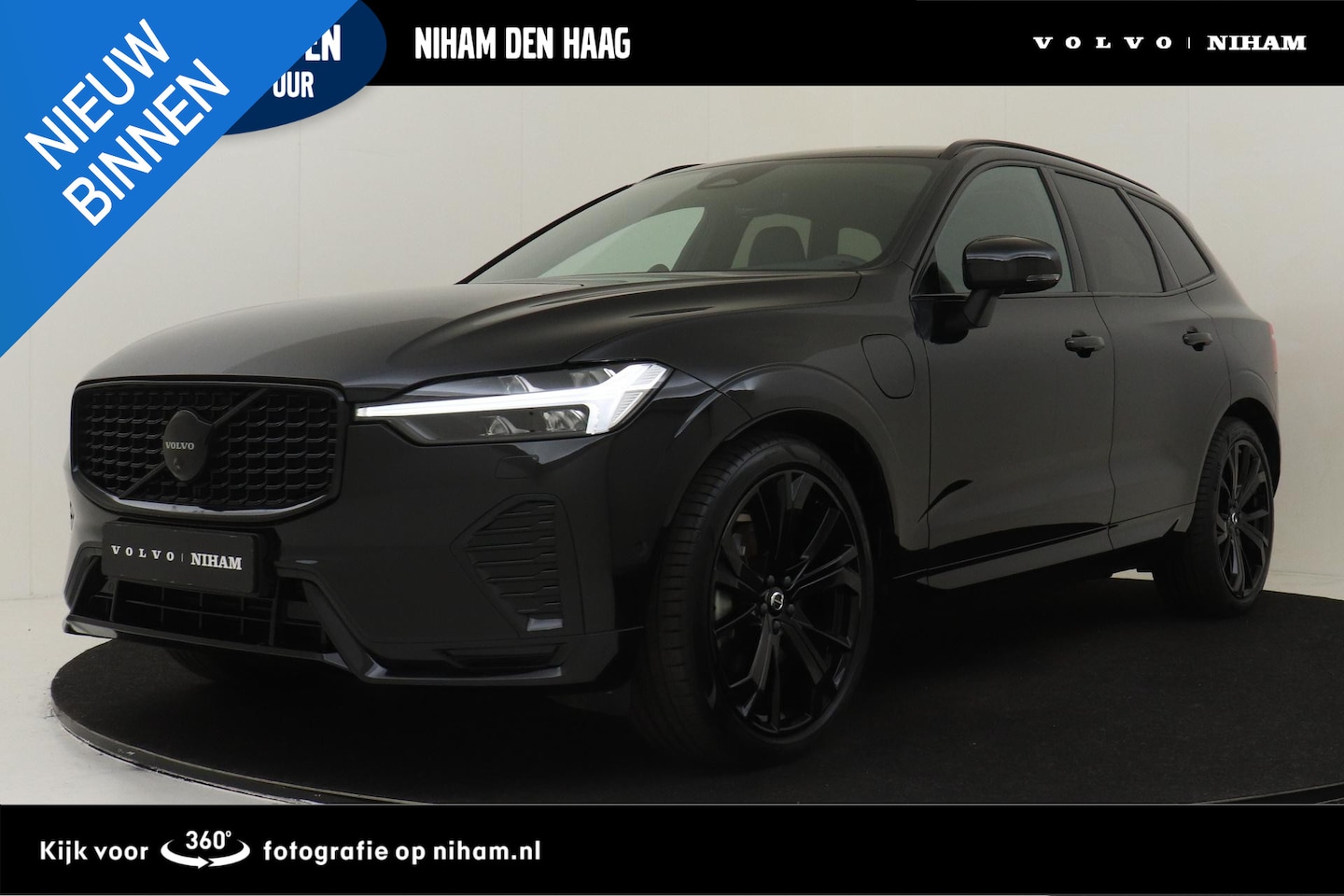 Volvo XC60 - T6 PLUG-IN HYBRID AWD ULTRA BLACK EDITION -PANO.DAK|BOWERS&WILKINS|LUCHTVERING|GEVENT.LEDE - AutoWereld.nl