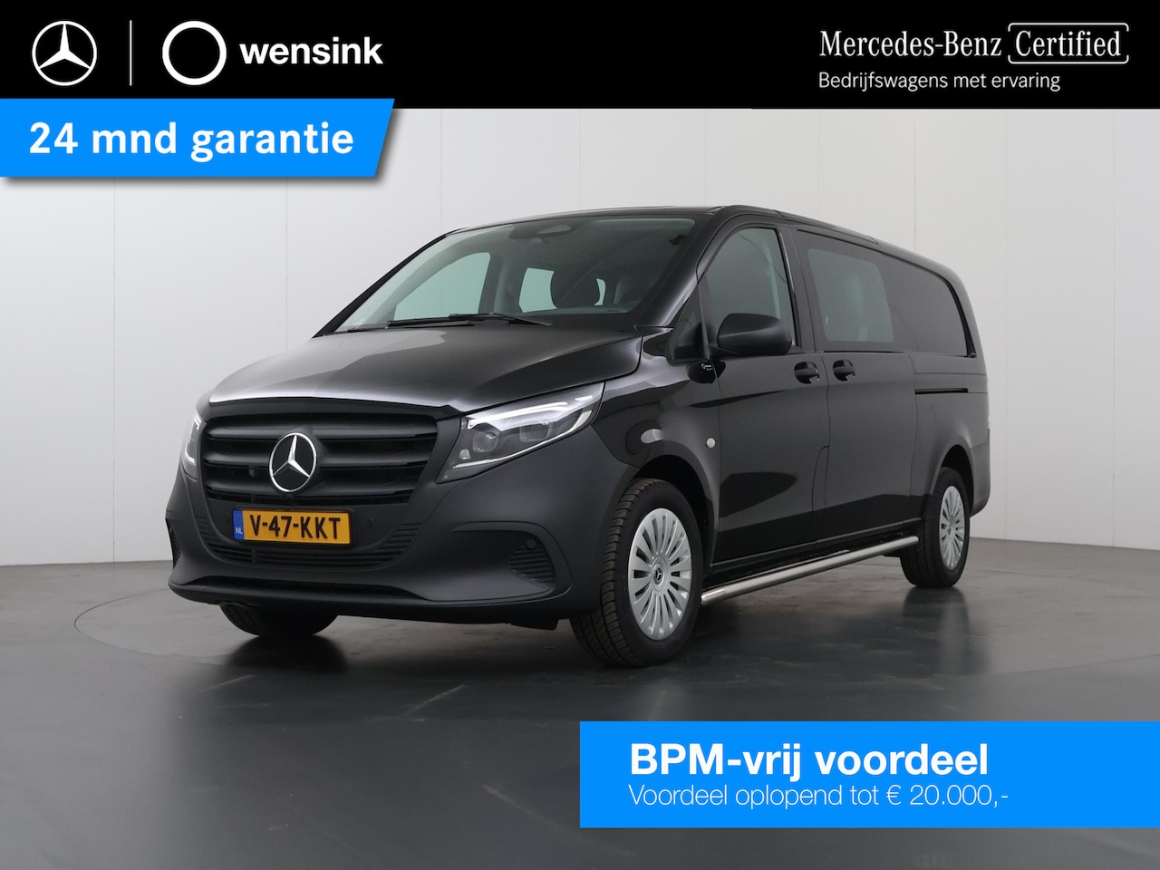 Mercedes-Benz Vito - 119 CDI L3 Pro BPM VRIJ | NAVIGATIE | PARKEERPAKKET MET ACHTERUITRIJDCAMERA | LED VERLICHT - AutoWereld.nl