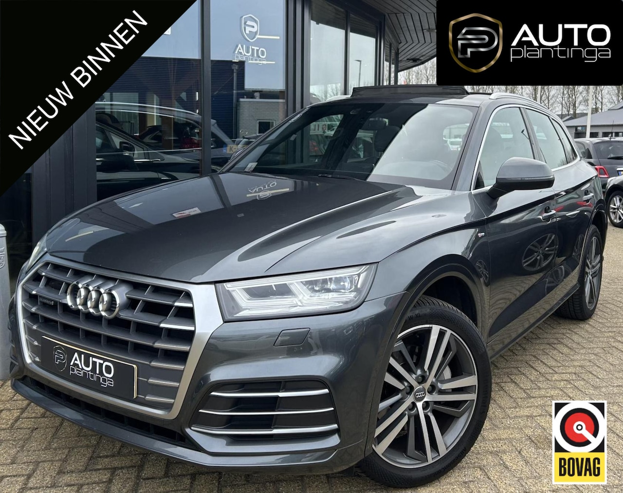 Audi Q5 - 2.0 TFSI quattro Launch Edition 252PK | 3x S-Line | NL AUTO | 2e Eigenaar | PANO | Sfeer V - AutoWereld.nl