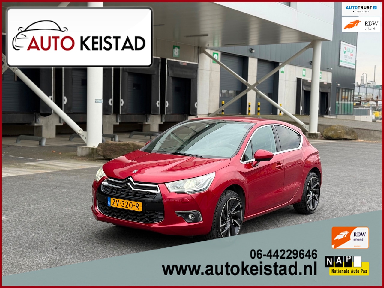Citroën DS4 - 1.6 THP AUTOMAAT MASSAGE/XENON/LEDER! VELE OPTIES! - AutoWereld.nl