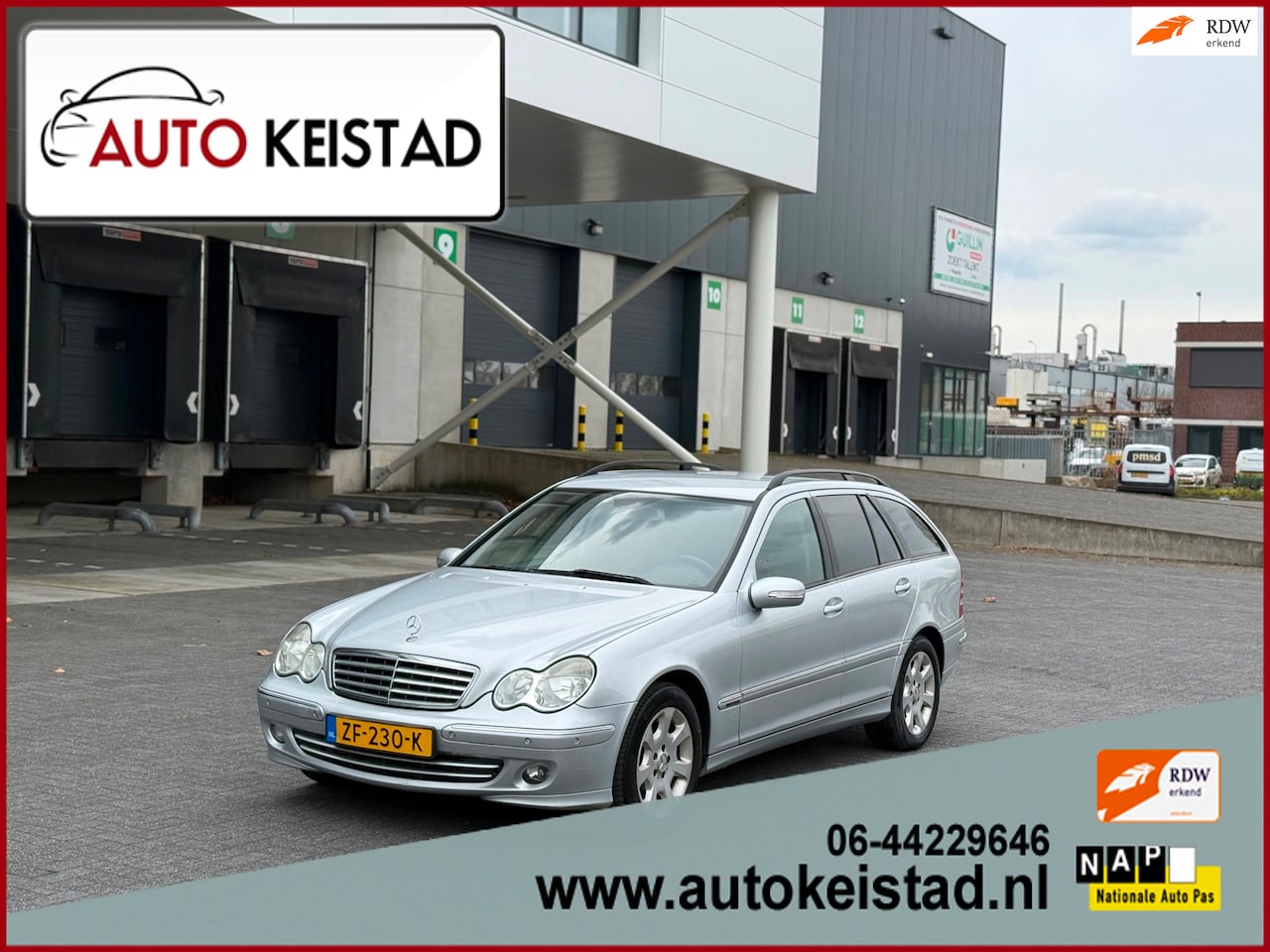 Mercedes-Benz C-klasse Combi - 180 KOMPRESSOR AUTOMAAT NAVIGATIE/CRUISE/CLIMA! VELE OPTIES! - AutoWereld.nl