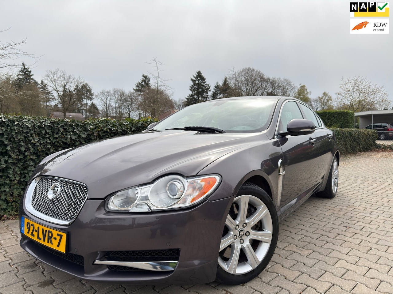 Jaguar XF - 3.0D V6 Premium Luxury Automaat , 170.895km N.A.P , Clima / Cruise / Camera-Navi / Leder / - AutoWereld.nl