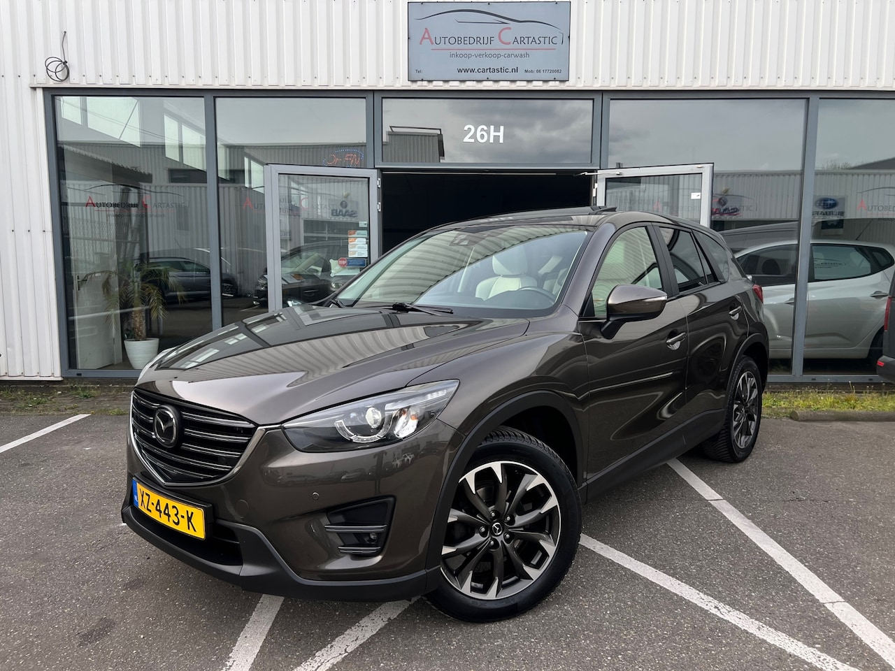 Mazda CX-5 - 2.5 SkyActiv-G 192 GT-M 4WD BOSE | MEMORY | KEYLESS | CLIMA | LEER | DODE HOEK | NAV | CAM - AutoWereld.nl