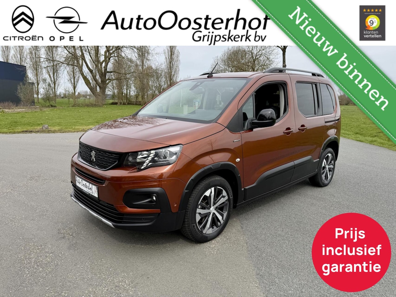 Peugeot Rifter - 130pk GT-Line Automaat - AutoWereld.nl