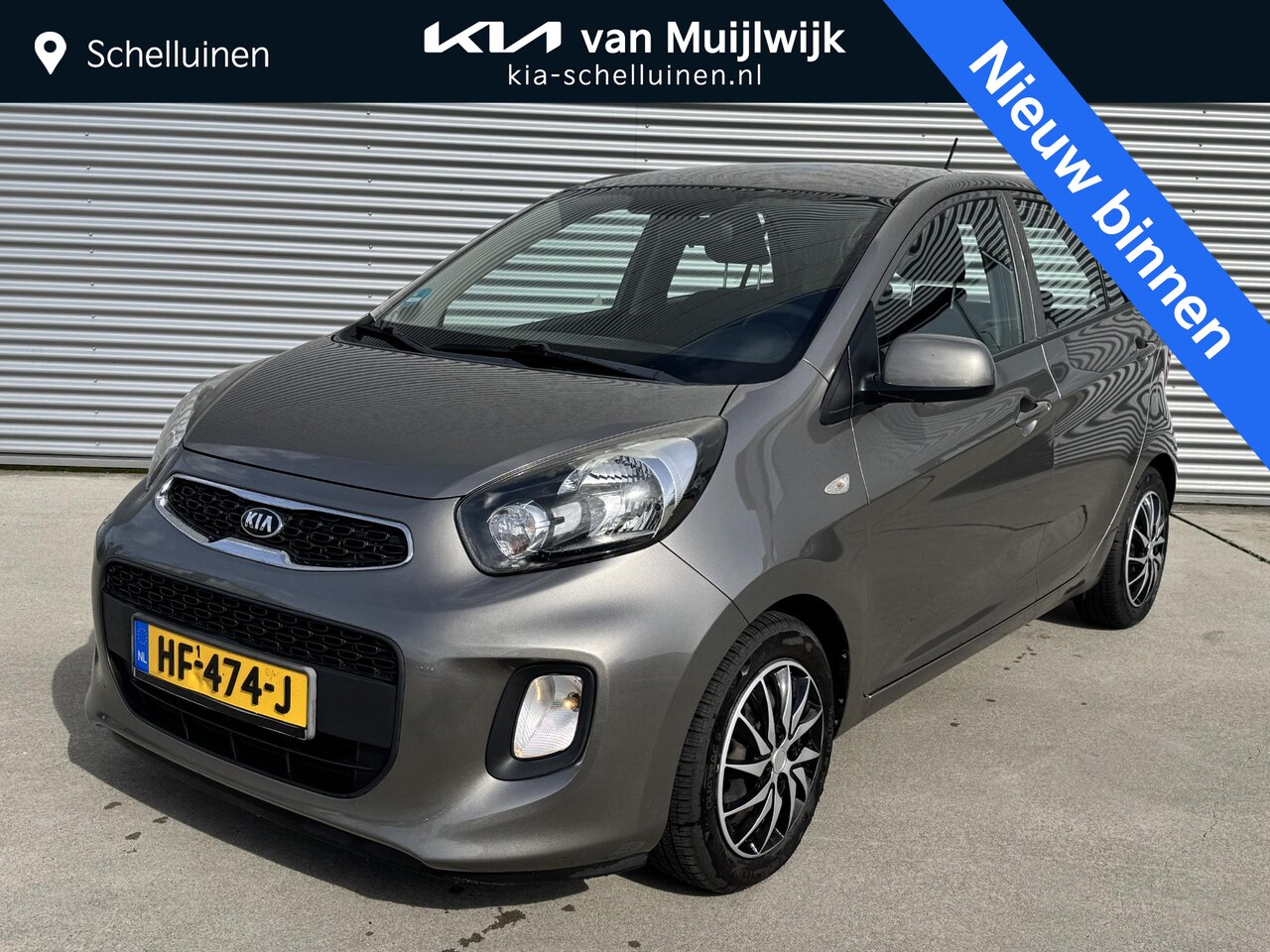 Kia Picanto - 1.0 ComfortLine Airco | 12-2015 | 5drs | All seasons - AutoWereld.nl