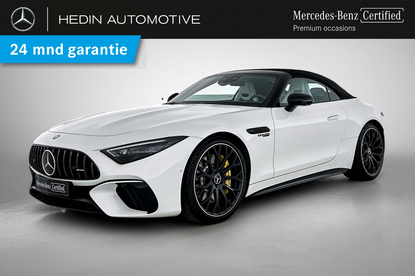 Mercedes-Benz SL-klasse Cabrio - SL 63 AMG Automaat 4MATIC+ | MANUFAKTUR | Premium Plus Pakket | AMG Nightpakket II | AMG A - AutoWereld.nl