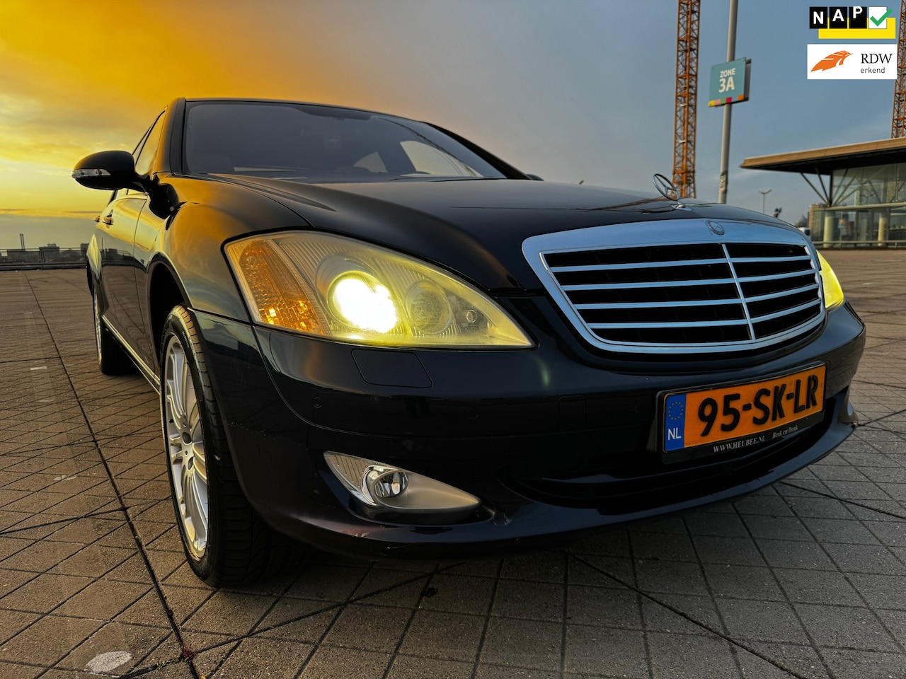 Mercedes-Benz S-klasse - 500 Lang AUT 7G V8 PANO SOFTCLOSE NAP - AutoWereld.nl