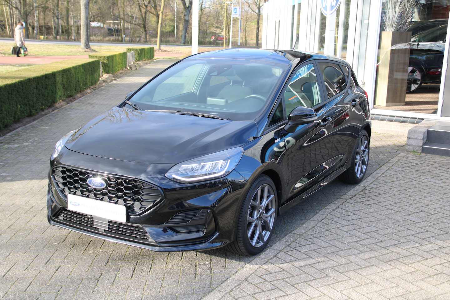 Ford Fiesta - 1.0 EcoBoost Hybrid ST-Line WINTER-PACK | NAVIGATIE | PARKEERSENSOREN - AutoWereld.nl