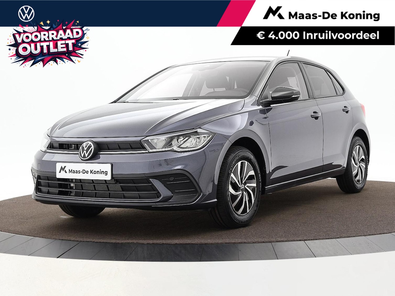 Volkswagen Polo - Life Edition 1.0 TSI 95 pk 5 versn. Hand · Achteruitrijcamera · regensensor · Voorraad OUT - AutoWereld.nl