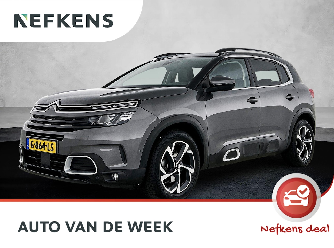 Citroën C5 Aircross - SUV Feel 130pk | Navigatie | Achteruitrijcamera | Climate Control | Dodehoeksensor | Adapt - AutoWereld.nl