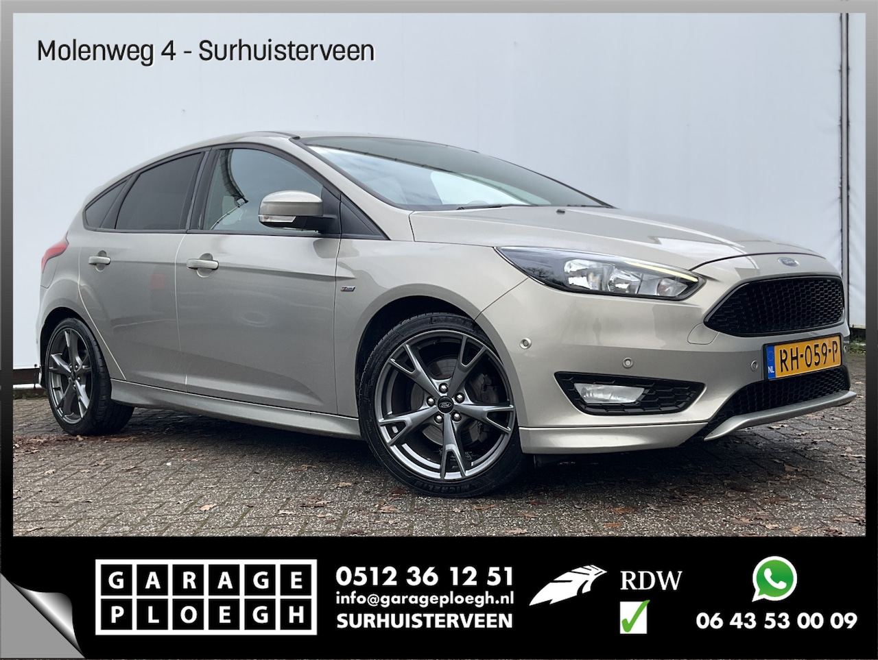 Ford Focus - 1.5 ST-Line 1e Eigenaar Nav/Cruise 18 Inch Pdc NL-Auto UITSTRALING! - AutoWereld.nl