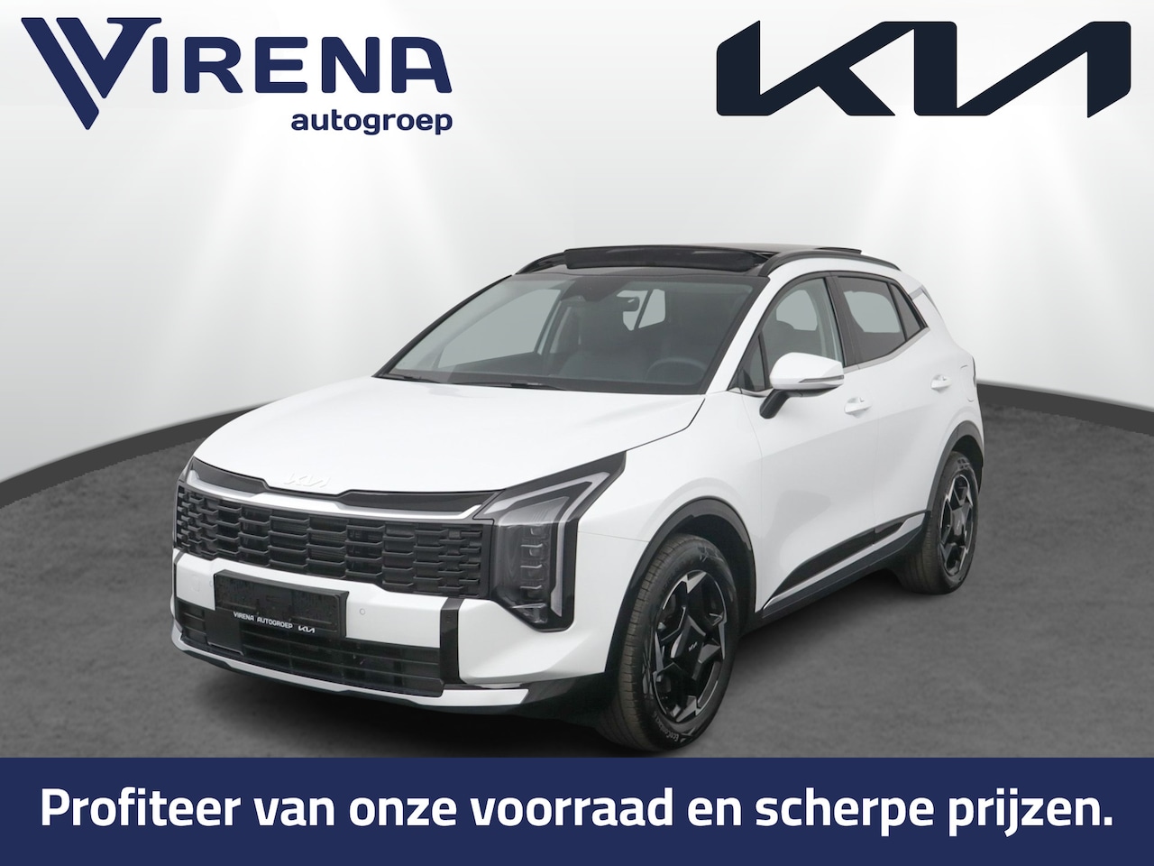 Kia Sportage - 1.6 T-GDi Hybrid DynamicPlusLine - Automaat - Prijs incl. inruilpremie - Stoel/stuur verwa - AutoWereld.nl