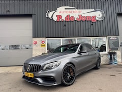 Mercedes-Benz C-klasse - C63 S AMG Premium plus Facelift Sportuitlaat Keramisch Kuipstoelen Carbon Parfum Ram vol