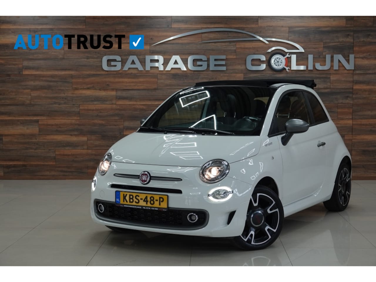 Fiat 500 C - 1.0 Hybrid Sport | CRUISE | PDC | CARPLAY | CABRIO | - AutoWereld.nl