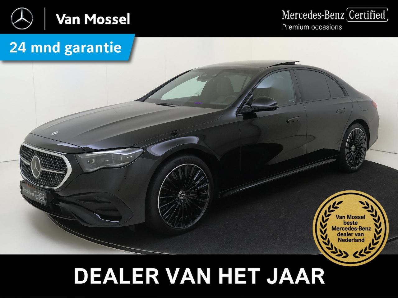 Mercedes-Benz E-klasse - 300 e AMG Line Premium Plus /Massage stoelen /Superscreen /Rijassistentiepakket plus /Burm - AutoWereld.nl
