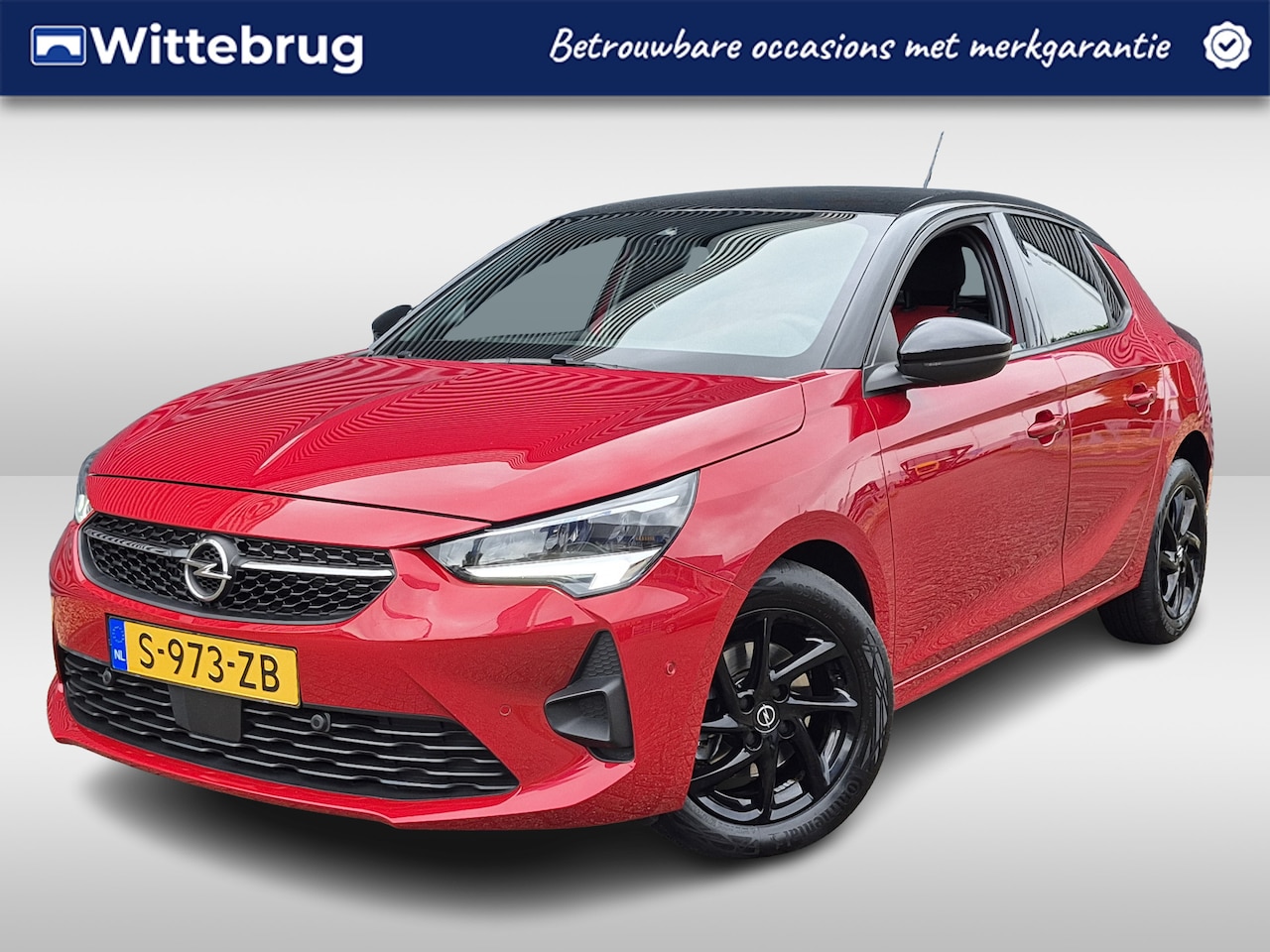 Opel Corsa - 1.2 Level 4 GS 100PK | Two Tone | Zwarte Velgen | Navigatie via Apple Carplay of Android A - AutoWereld.nl