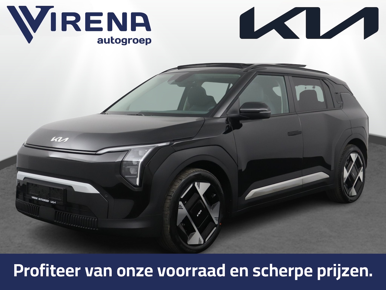 Kia EV3 - Plus Advanced 81.4 kWh - Schuif-/kanteldak - Lederenbekleding - Stoel / Stuurwielverwarmin - AutoWereld.nl