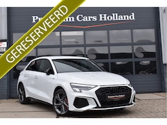 Audi A3 Sportback - 45 TFSI e S-Line 245 Pk RS-Stoel Rood Stiksel B&O Camera Massage ACC 18 Inch RS3