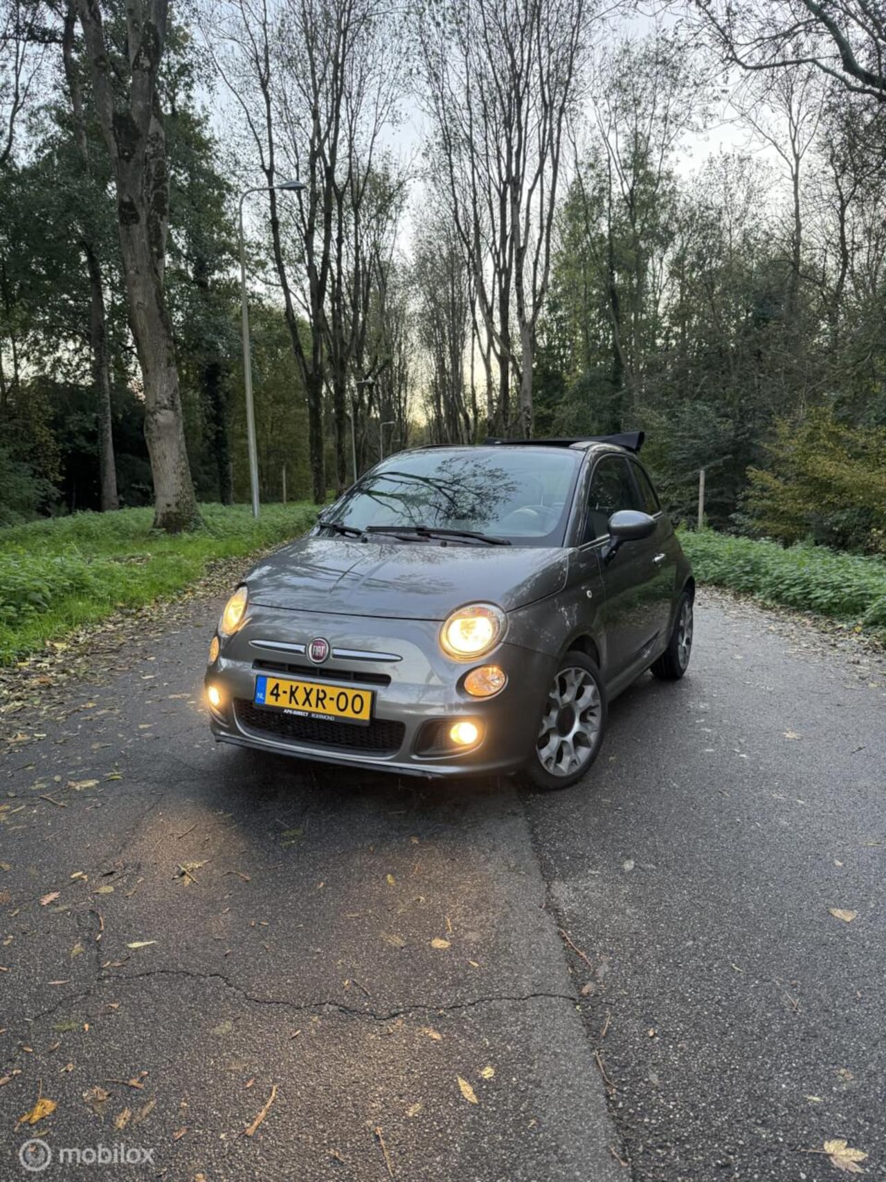 Fiat 500 - S 0.9 TwinAir Cabrio | PDC | Airco | Leder | NAP - AutoWereld.nl
