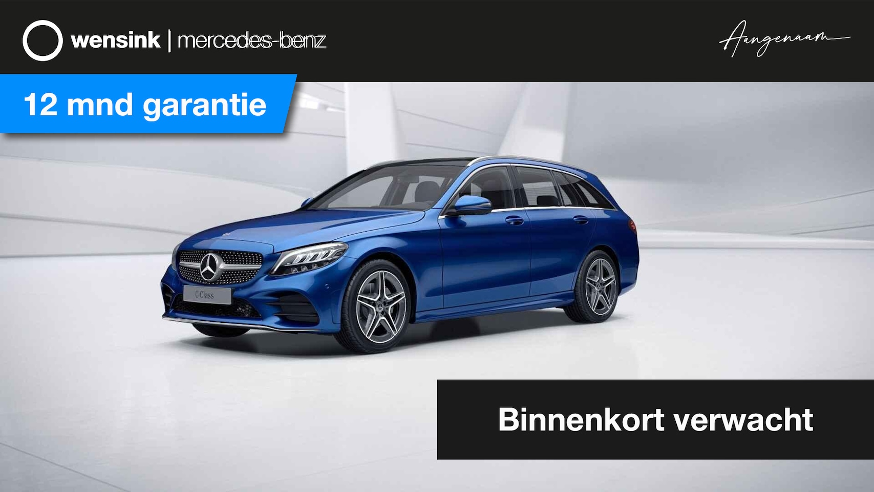 Mercedes-Benz C-klasse Estate - 200 Business Solution AMG | Panoramadak | Widescreen | Stoelverwarming | Navigatie | High - AutoWereld.nl