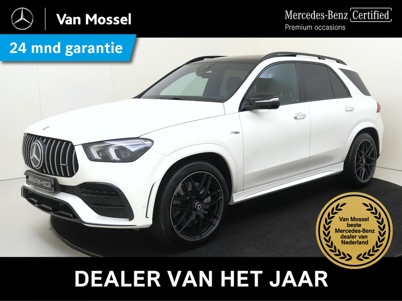 Mercedes-Benz AMG GLE - 53 4MATIC+ Premium Plus /Panoramadak /Burmester 3D /360 Camera /Elek Trekhaak - AutoWereld.nl