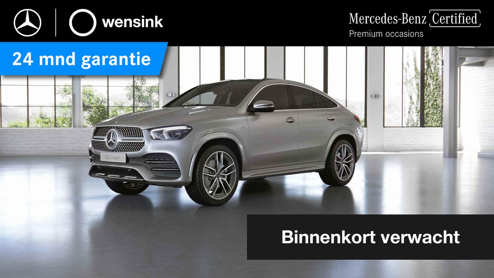 Mercedes-Benz GLE-Klasse Coupé - 350 e 4MATIC Premium Plus | AMG | Panoramadak | Luchtvering | Trekhaak | Burmester | Memor - AutoWereld.nl