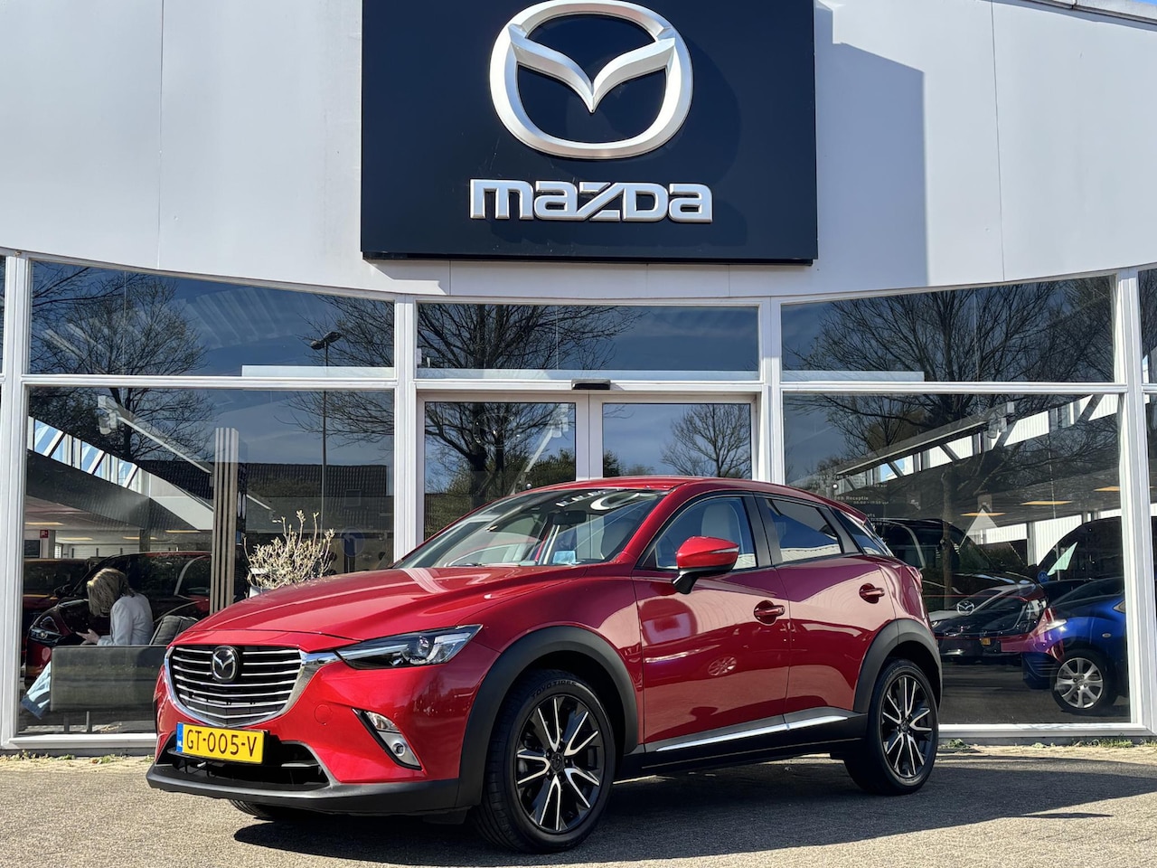 Mazda CX-3 - 2.0 SkyActiv-G 120 GT-M NL-Auto, Dealer Ond, Automaat, Leer, Stoel verw., Stuur verw., Nav - AutoWereld.nl