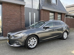 Mazda 6 Sportbreak - 2.0 HP Skylease+ AUTOMAAT | BI-XENON | CRUISE CONTROL | TREKHAAK AFN. | NAV | PDC V+A