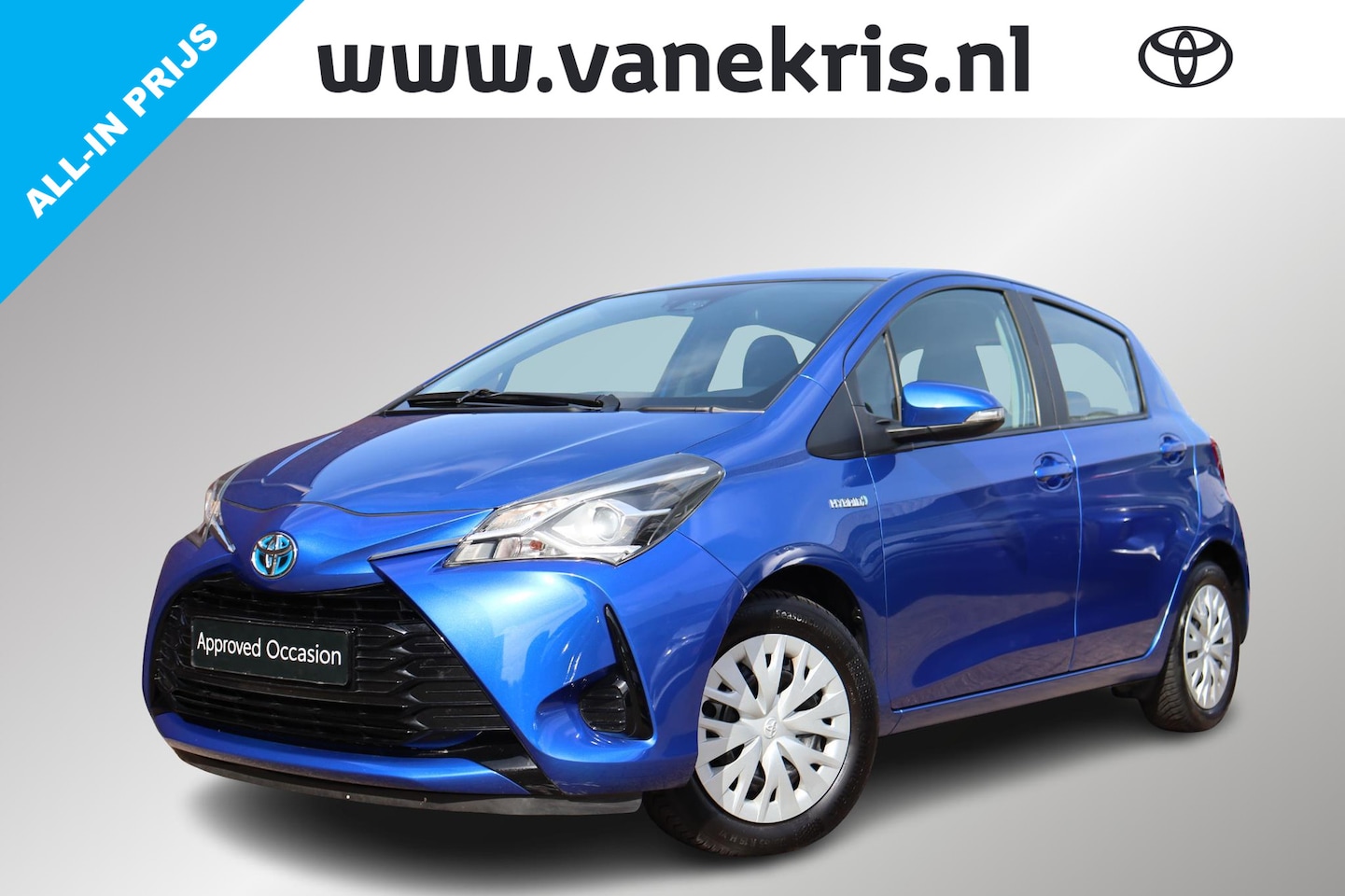 Toyota Yaris - 1.5 Hybrid Aspiration 1.5 Hybrid Aspiration, All Seasons, Cruise Control , Safety Sense - AutoWereld.nl