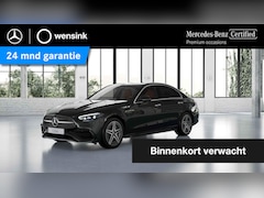 Mercedes-Benz C-klasse - 180 AMG Line | Trekhaak | Lederen bekleding | Memory | Digital Light |